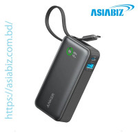 Anker Nano 30W 10000mAh Power Bank with Built-in Type-C Cable